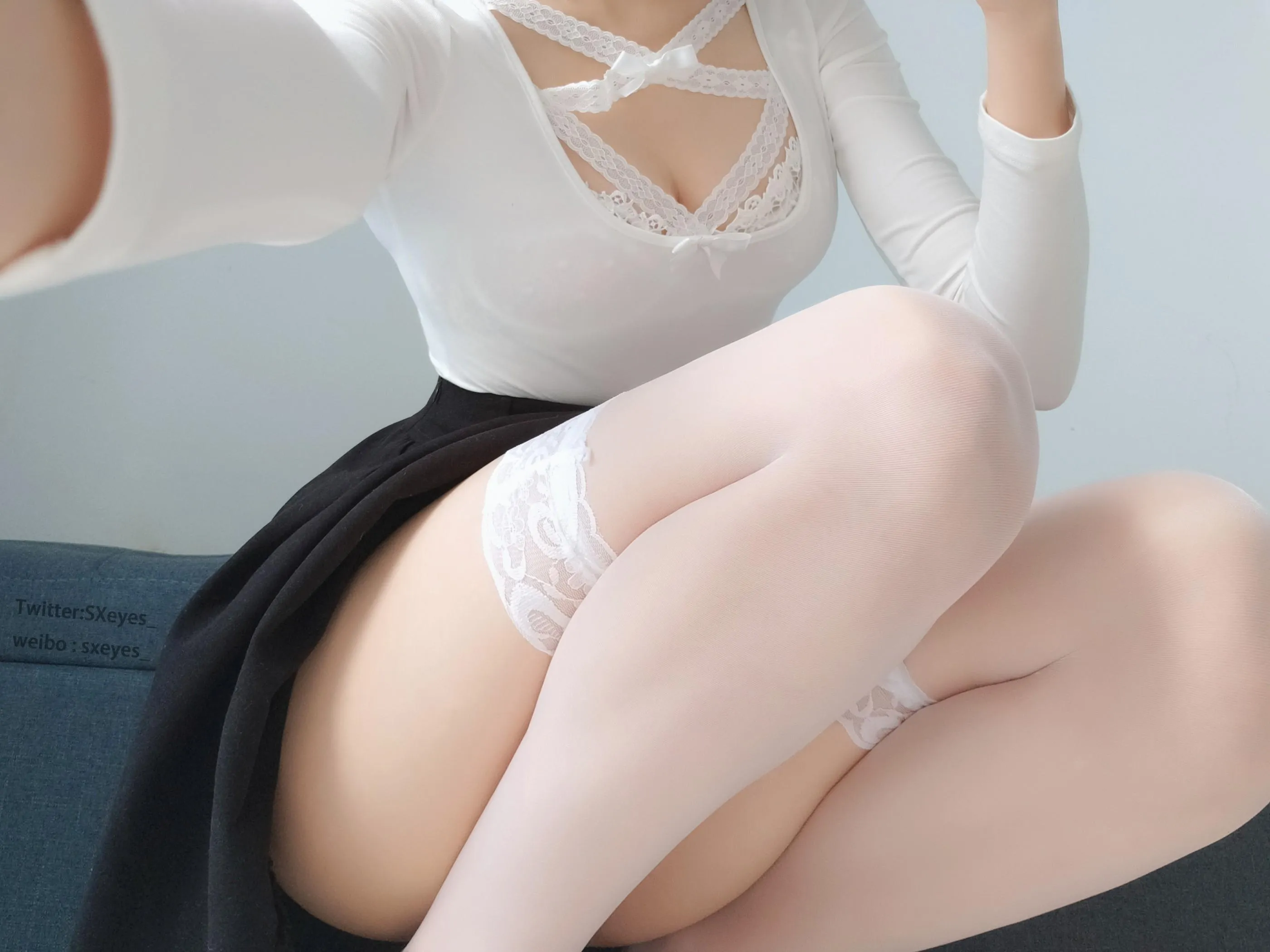 眼酱大魔王w – NO.022 白蕾丝姐姐 [27P]插图5